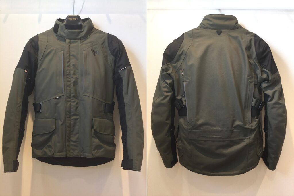 Leith Motorcycle Jacket / Khaki Green