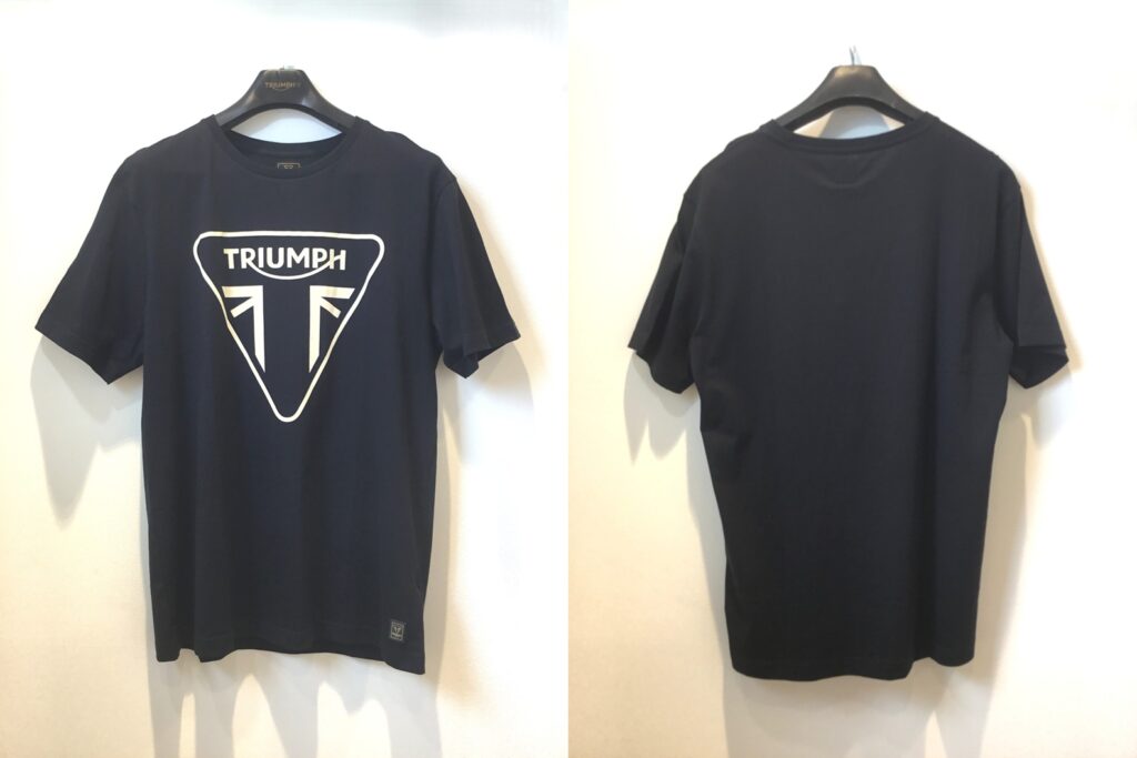 Helston Printed Logo Tee / Black