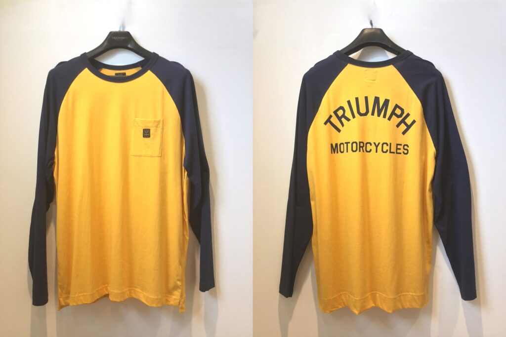 Blackwell Contrast Sleeve Tee / GoldNAVY