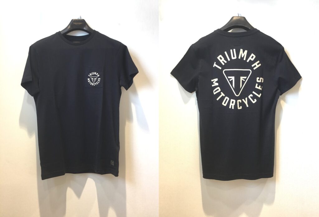 Newlyn Back Print Pocket Tee / Black