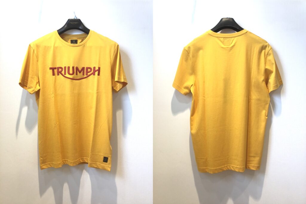 Bamburgh Embroidered Logo Tee / Gold