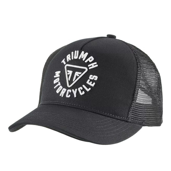 Taylor Embroidered Trucker Cap / Black