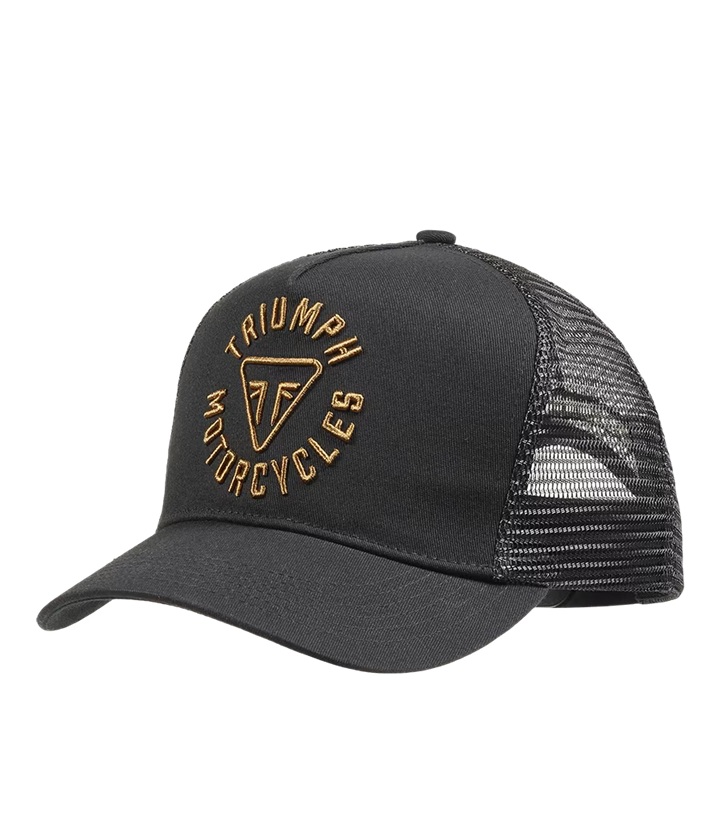 Taylor Embroidered Trucker Cap / BlackGold