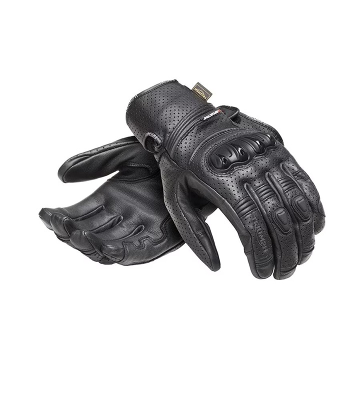 Jansson Perforated Leather Gloves
