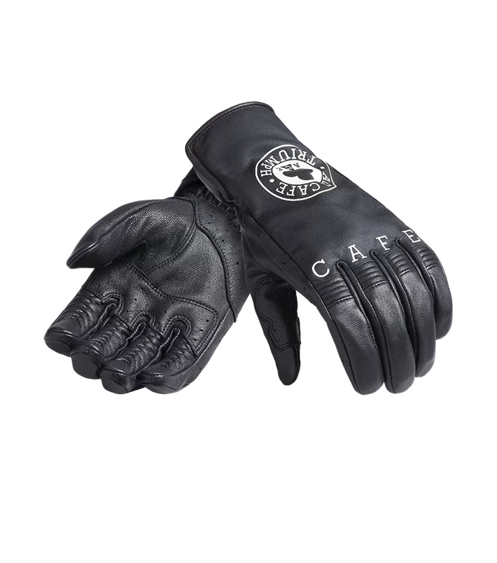 Ace Cafe Motorcycle Leather Gloves